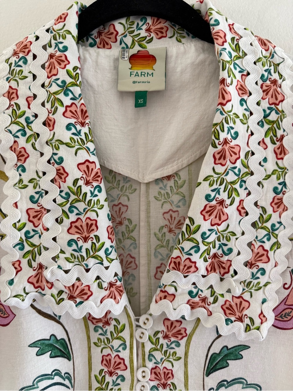 FARM Rio Floral Insects Romper XS - Picture 3 of 11